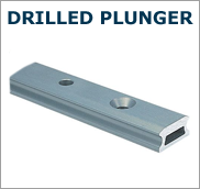 Drilled plunger track